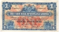 Union Bank Of Scotland Ltd 1 Pound,  2. 4.1930